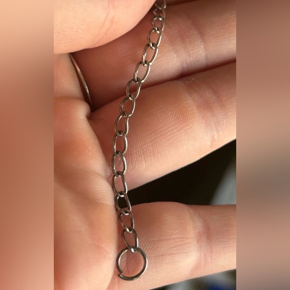 Vintage Pink Beaded Choker Necklace Faux Pearl Glass - Picture 8 of 9